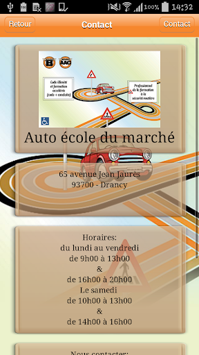 Auto école du marché