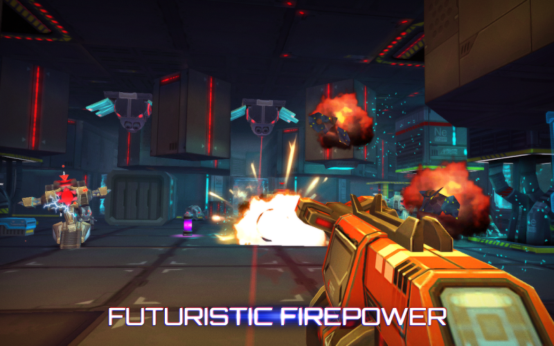 Neon Shadow v1.34 Hack Apk Mod (Unlimited Ammo/Health) - screenshot