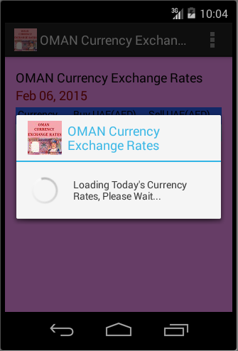 OMAN Currency Exchange Rates