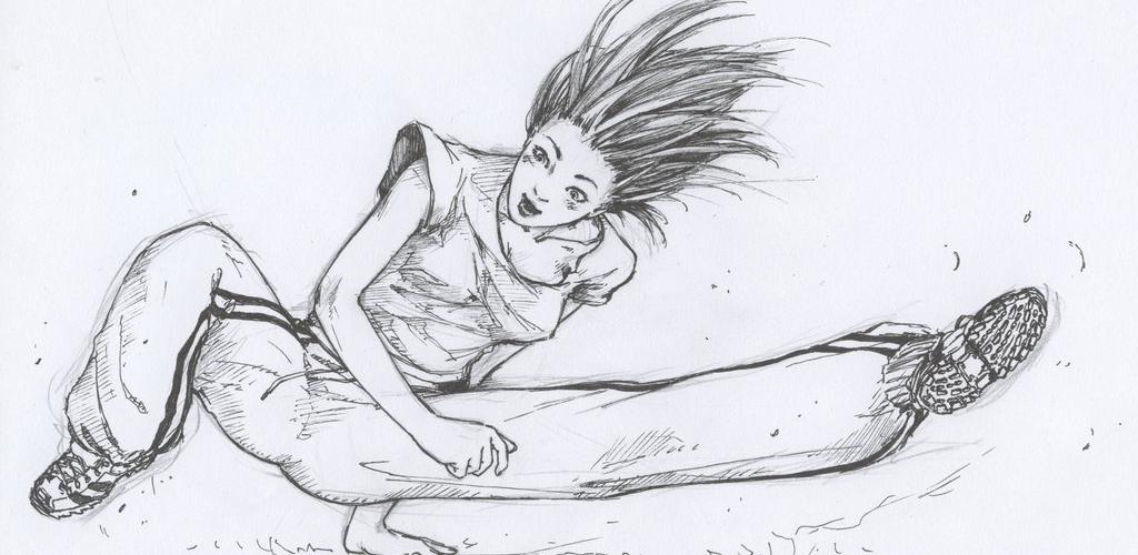 Рисунки брейк данса карандашом