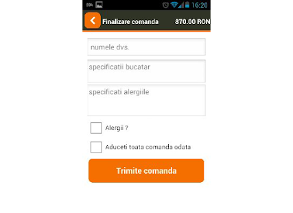 VreiMeniu Smartphone Screenshots 3