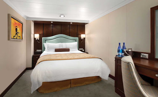 Oceania_OClass_Inside_Stateroom-2 - Oceania Marina's Inside Staterooms will offer you a private, calm setting where you can unwind during your cruise.