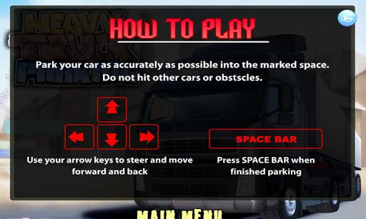 Heavy truck parking