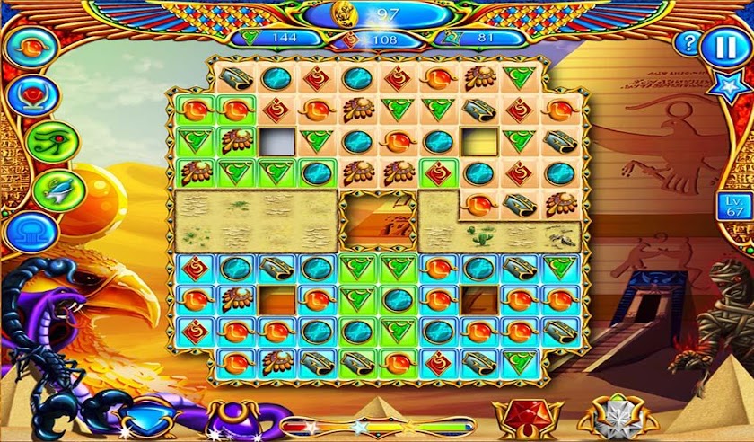 Legend of Egypt Match 3 (germ) Screen 1