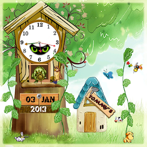 Clock Live Wallpaper-ToonTheme logo