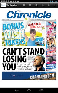 Newcastle Chronicle Newspaper - náhled