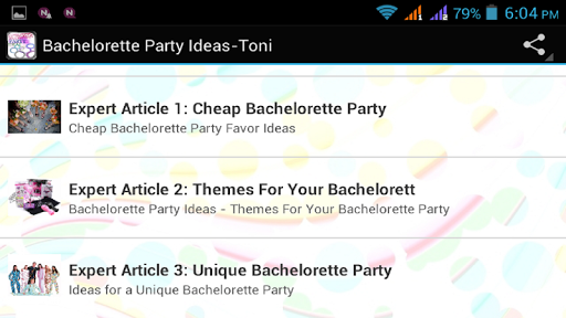 【免費娛樂App】Bachelorette Party Ideas-APP點子