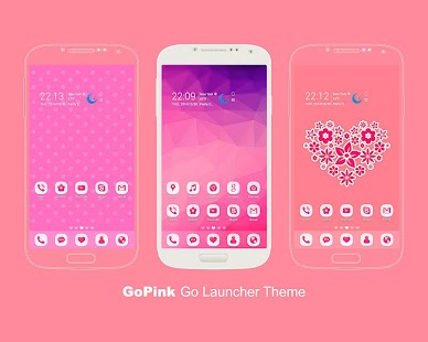 How to mod GoPink Free Go Launcher Theme patch v1.0 apk for bluestacks