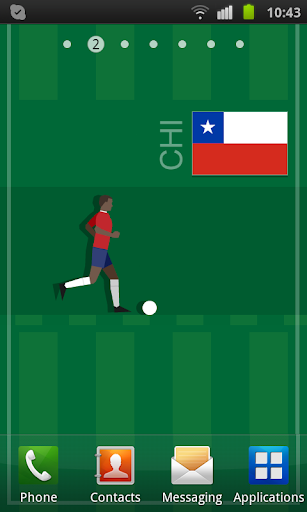 Chile Soccer LWP