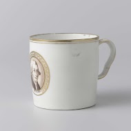 Kop met het portret van P. Gevers