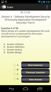 CISSP Evaluator Domain 4 Screenshots 4