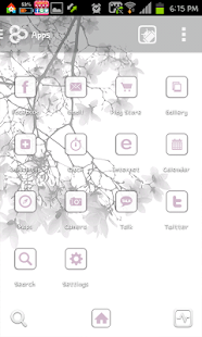Paradise go launcher theme Screenshots 2