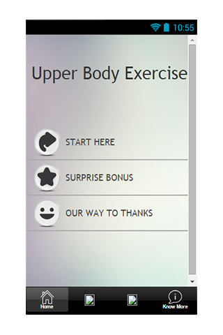 Upper Body Exercise Guide