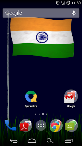 India Flag Live Wallpaper