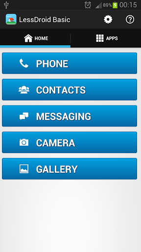LessDroid Basic Launcher