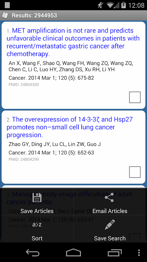   PubMed Mobile- screenshot 