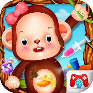 Monkey caring Mania logo