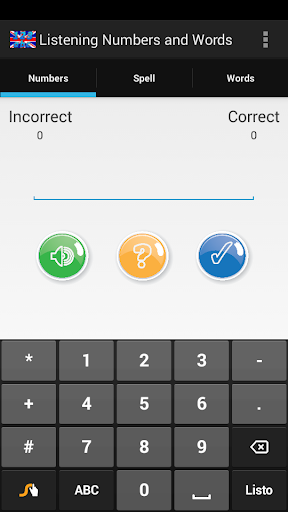 Listening Numbers and Words
