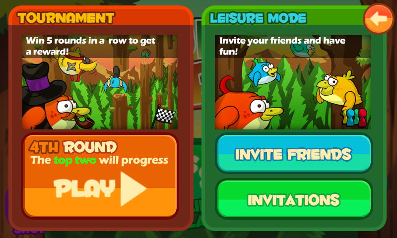   Clumsy Bird- tangkapan layar 