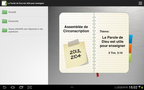 AssembléeCirconscription Notes - screenshot thumbnail