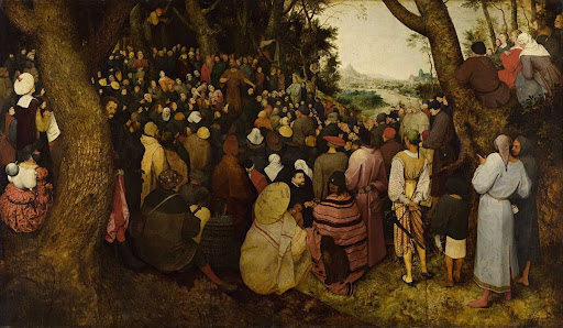 The Sermon of Saint John the Baptist Pieter Bruegel the