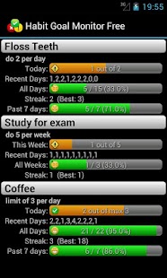 Habit Goal Monitor Free