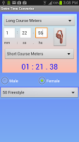 Swim Time Converter APK スクリーンショット画像 #2