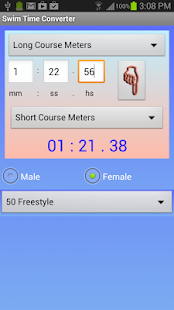 Free Swim Time Converter APK