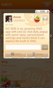 How to install GO SMS Pro New Year - Orange patch 1.0 apk for laptop