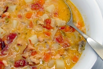 Smoked Salmon Chowder