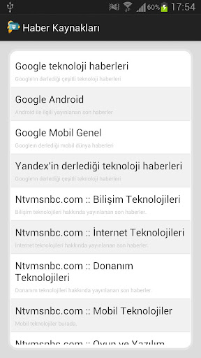 Technology News in Turkish