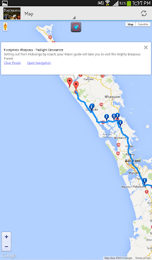 【免費旅遊App】Footprints Waipoua-APP點子