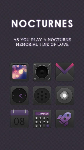 Nocturnes Hola Launcher Theme