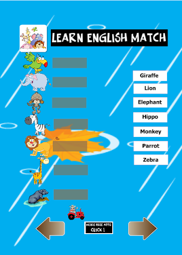 【免費教育App】Learn speak english match-APP點子