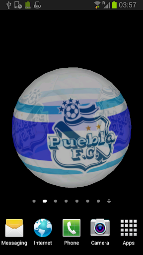 Ball 3D Puebla Fútbol Club LWP