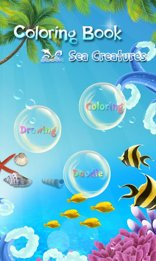 Coloring Book Sealife for Kids