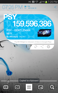 Lastest PSY M/V Widget APK