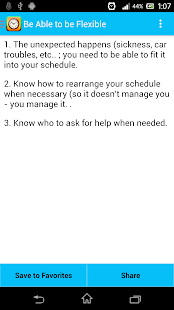 Time Management Tips - screenshot thumbnail