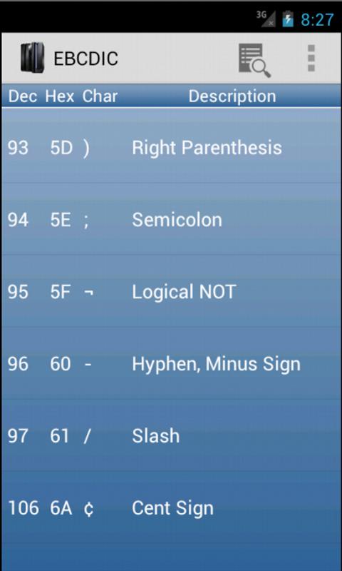 Mainframe Translator Screen 2