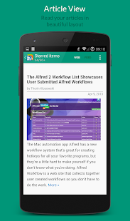 gReader Pro | Feedly | News - screenshot thumbnail