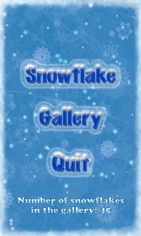 Snowflake Unlim Screen 1