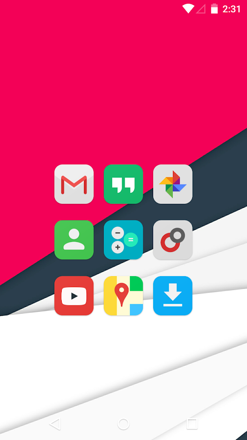 Android application Omne - Icon Pack screenshort