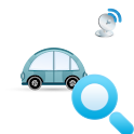 Car finder parking logo