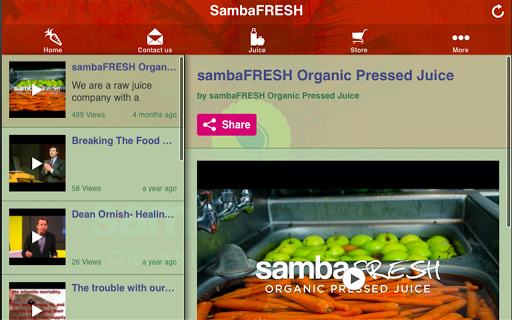 【免費健康App】sambaFRESH-APP點子