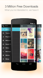 mobile9 themes & wallpapers - screenshot thumbnail