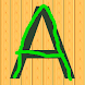 Kids letters tracing