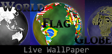 World Flag Globe LiveWallpaper APK