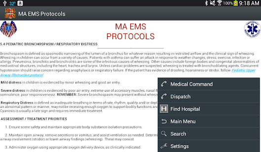 MA EMS Protocols Screenshots 4