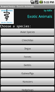 Anaesthesia - Exotic Animals Screenshots 1