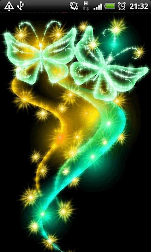 Butterfly Neon Twinkle LWP
